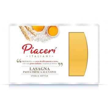 P. ITAL. PASTA ALL'UOVO PER LASAGNE GR.250