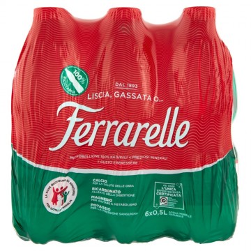 ACQUA FERRARELLE PET 0.5 CLUS.X6