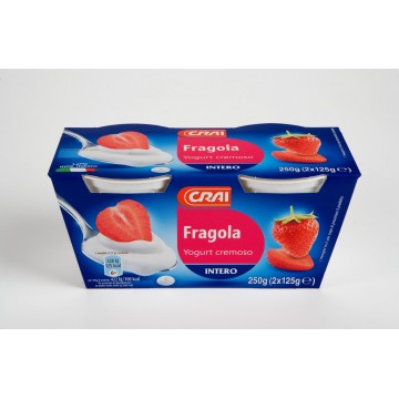 YOGURT CRAI FRAGOLA X 2