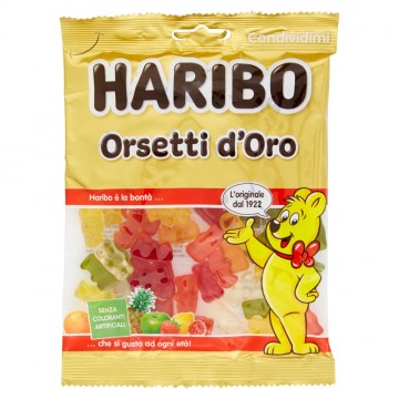 CARAM.BS.HARIBO ORSETTI D'ORO GR.175