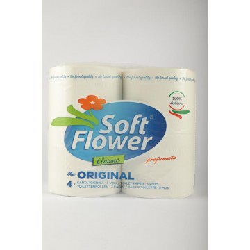 IGIENICA SOFT FLOWER 3 VELI ROT.4