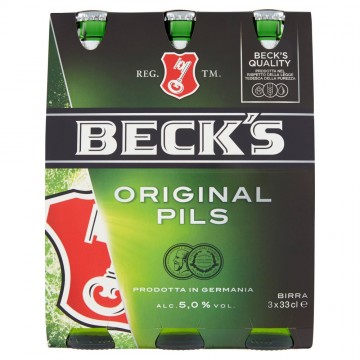BIRRA BECK'S BOTT. ML.330 X3