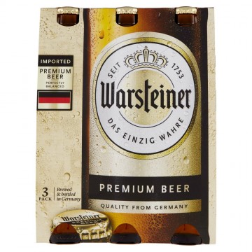 BIRRA WARSTEINER GERM. BOTT. ML.330 X3