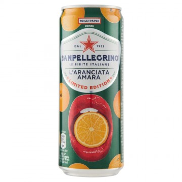 ARANCIATA AMARAS.PELLEGRINO LATTINA ML.330