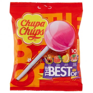 CHUPA-CHUPS  BEST BUSTA X 10 PZ.