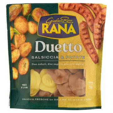 RANA DUETTO PATATE/SALSICCIA GR.250