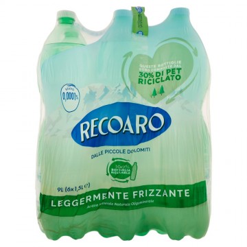 ACQUA RECOARO LEGG.FRIZZ.  PET