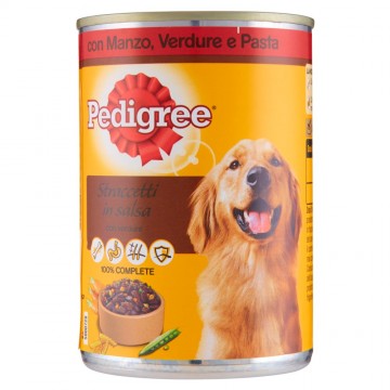 PEDIGREE STRACCETTI MANZO GR.400