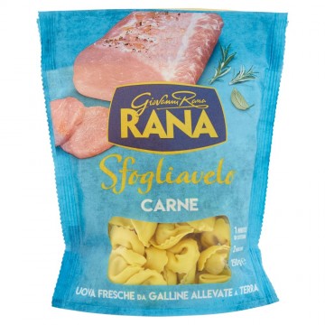 SFOGLIAVELO ALLA CARNE RANA GR.250