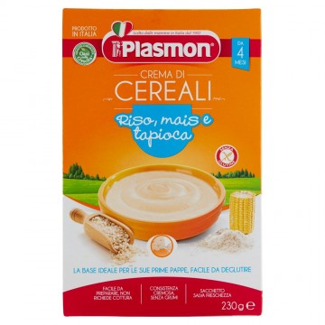 PLASMON CREMA MAIS E TAPIOCA GR.200+30