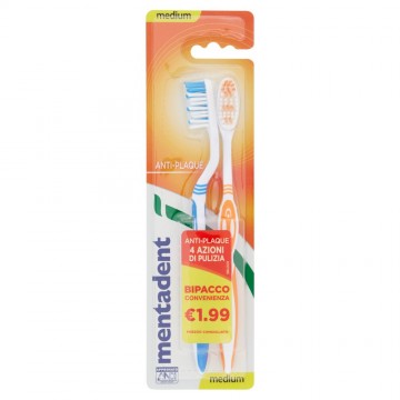 SPAZZ.MENTADENT PLUS X2