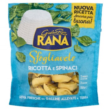 SFOGLIAVELO RANA RICOTTA E SPINACI GR.250