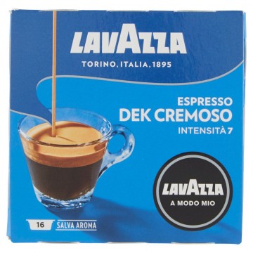 CAPS. LAVAZZA MODO MIO DEK CREMOSO PZ.16