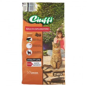 CROCC.GATTO C/VERDURE gr.2000