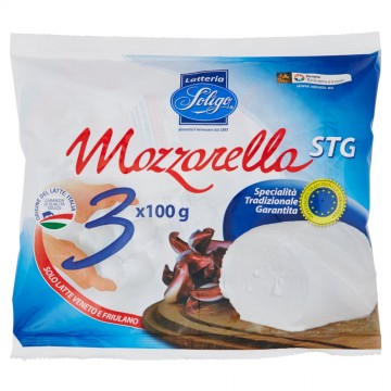 MOZZARELLA SOLIGO TRIS GR.100X3