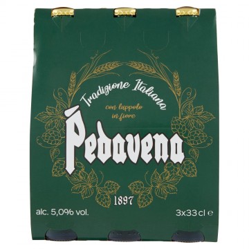 BIRRA PEDAVENA BOTT. ML.330X3