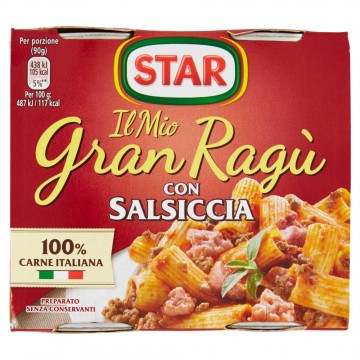 GRANRAGU' STAR SALSICC. X2  GR.360