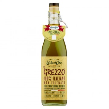 OLIO EX.VERG. COSTA D'ORO GREZZO 100% IT ML.750