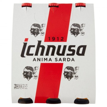 BIRRA ICHNUSA BOTT. ML.330X3