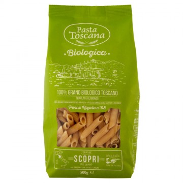 PASTA TOSCANA BIO PENNE RIGATE N. 98 GR.500