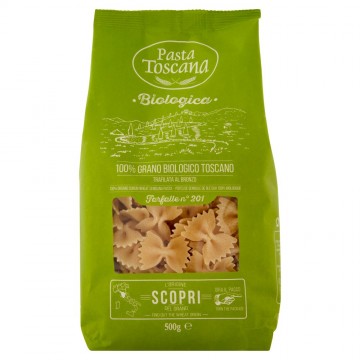 PASTA TOSCANA BIO FARFALLE N. 201 GR.500