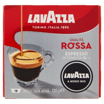 CAPS. LAVAZZA MODO MIO QUALITA' ROSSA PZ.16