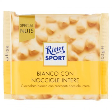 RITTER BIANCO NOCCIOLE INTERE GR.100