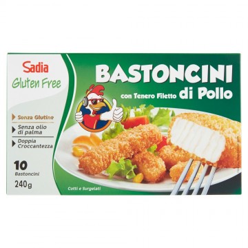 BASTONCINI DI POLLO SURG. S/GLUTINE GR.240