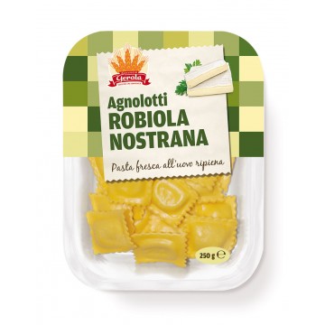 GEROLA  AGNOLOTTI ALLA ROBIOLA GR.250