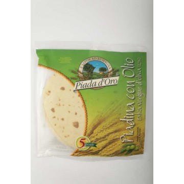 PIADA D'ORO OLIO EX.VERGINE X5 GR.500
