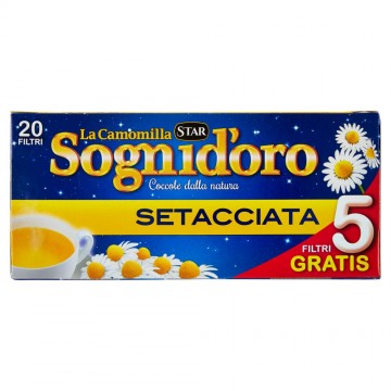 CAMOMILLA SOGNI D'ORO SET 15+5