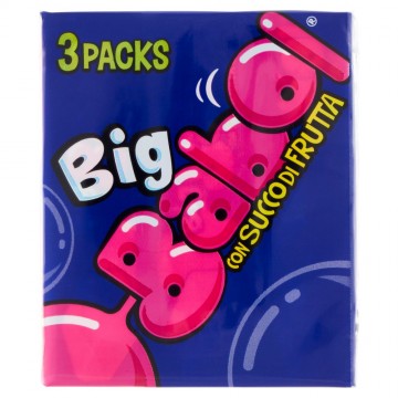 BIG BABOL JUICY  (FRUTTA) STICK X 3