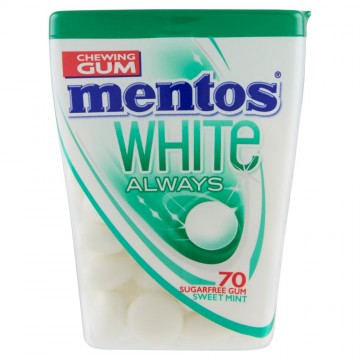 MENTOS WHITE ALWAYS 70 SWEETMINT GR.74