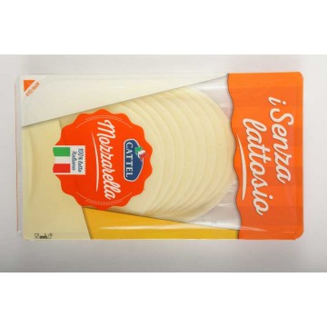 CATTEL FETTE MOZZARELLA S/LATTOSIO GR.150