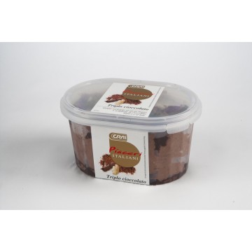 GEL.PIAC.ITAL. TRIPLO CIOCCOLATO GR.200