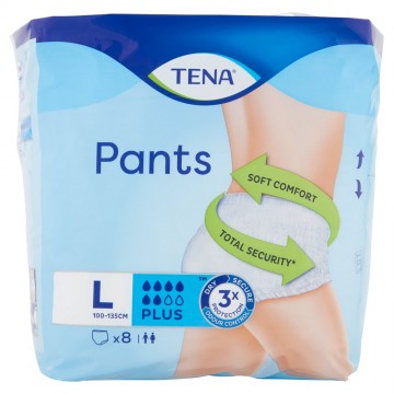TENA PANTS PLUS LARGE PZ.8