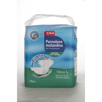 PANNOLONE CRAI MUTANDA L  X15