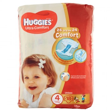 HUGGIES PANN. ULTRA-COMFORT TG.4