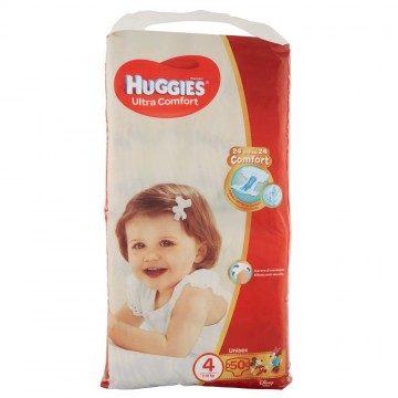 HUGGIES PANN. ULTRA COMF. TG.4 GD PZ.50