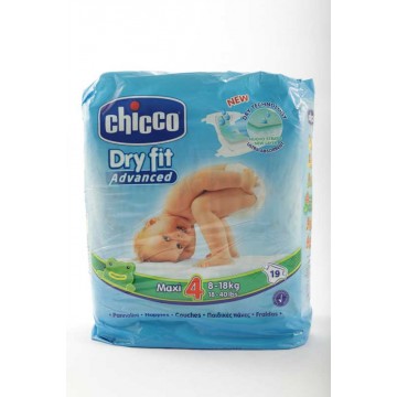 CHICCO PANN. DRY FIT MAXI 4 PZ.19