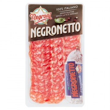 NEGRONI SALAME NEGRONETTO AFFETTATO GR.75