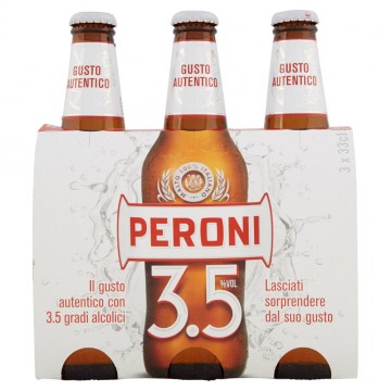 BIRRA PERONI 3,5° BOTT.  ML.330 X3