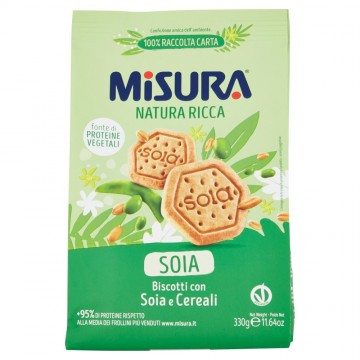 BISCOTTI MISURA ALLA SOIA  gr.330