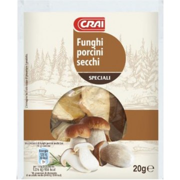 FUNGHI PORCINI CRAI SECCHI SPECIALI GR.20