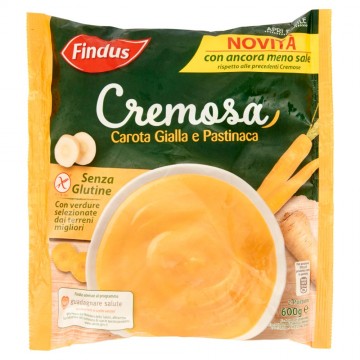 FINDUS CREMOSA CAROTA GIALLA E PASTINACA GR.600