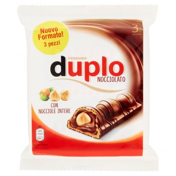 DUPLO NOCCIOLATO LEGGERO T.3
