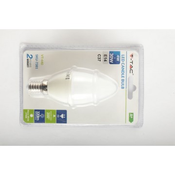 PARODI LAMP. LED 4W E14 CANDELA 3000K