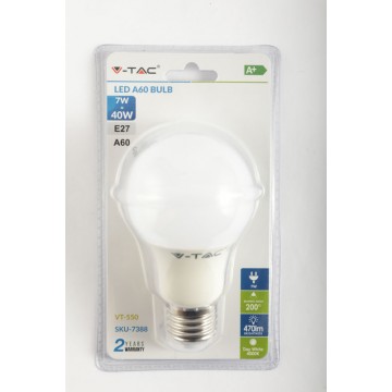 PARODI LAMP. LED 7W A60 E27 4000K