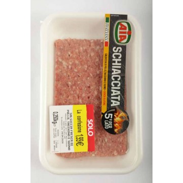 AIA SALSICCIA  SCHIACCIATA GR.250