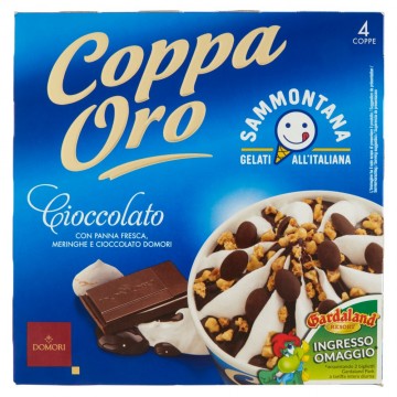 SAMMONTANA COPPA ORO CACAO DOMORI X 4